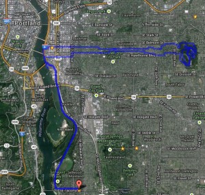 Mt Tabor hump day ride (20130724)