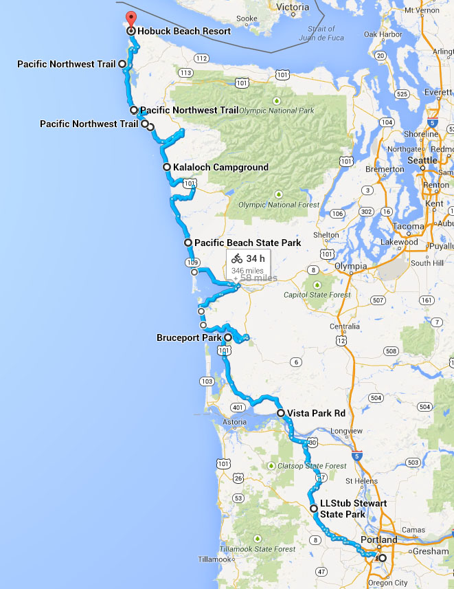 Pacific Northwest Trail - Epic Bike Route