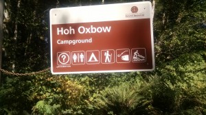 Hoh Oxbow Park Entrance