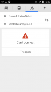 Can't Connect Navigator